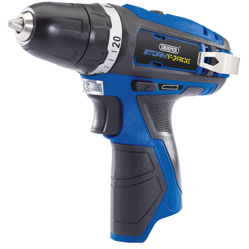 Draper Storm Force® ; 10.8V Power Interchange Cordless Rotary Drill (Sold Bare) DRA-17125