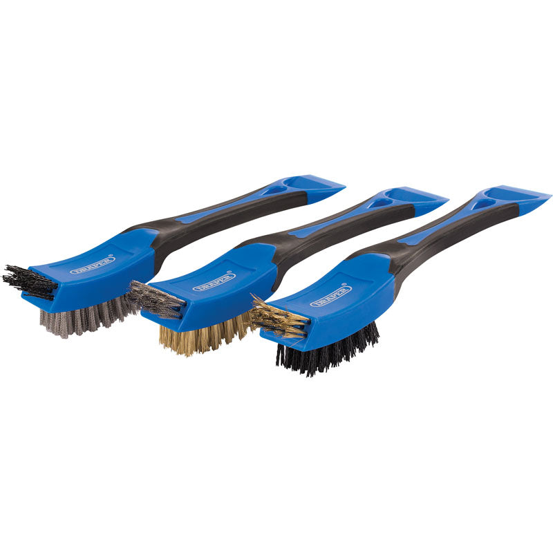Draper Mini Wide Head Brush Set (3 Piece) DRA-17186