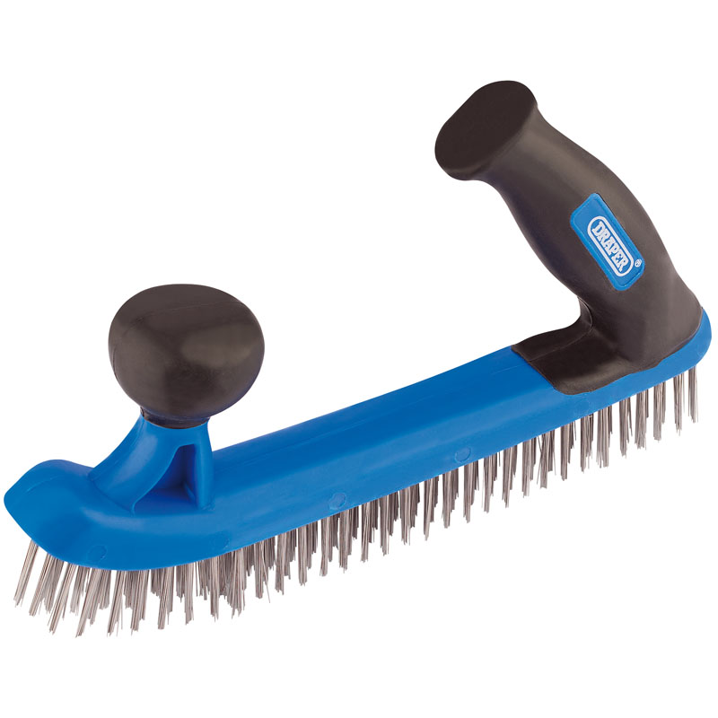 Draper Two Handle Wire Brush, 235mm DRA-17188