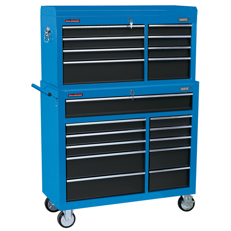 Draper Combined Roller Cabinet and Tool Chest, 19 Drawer, 40" DRA-17764