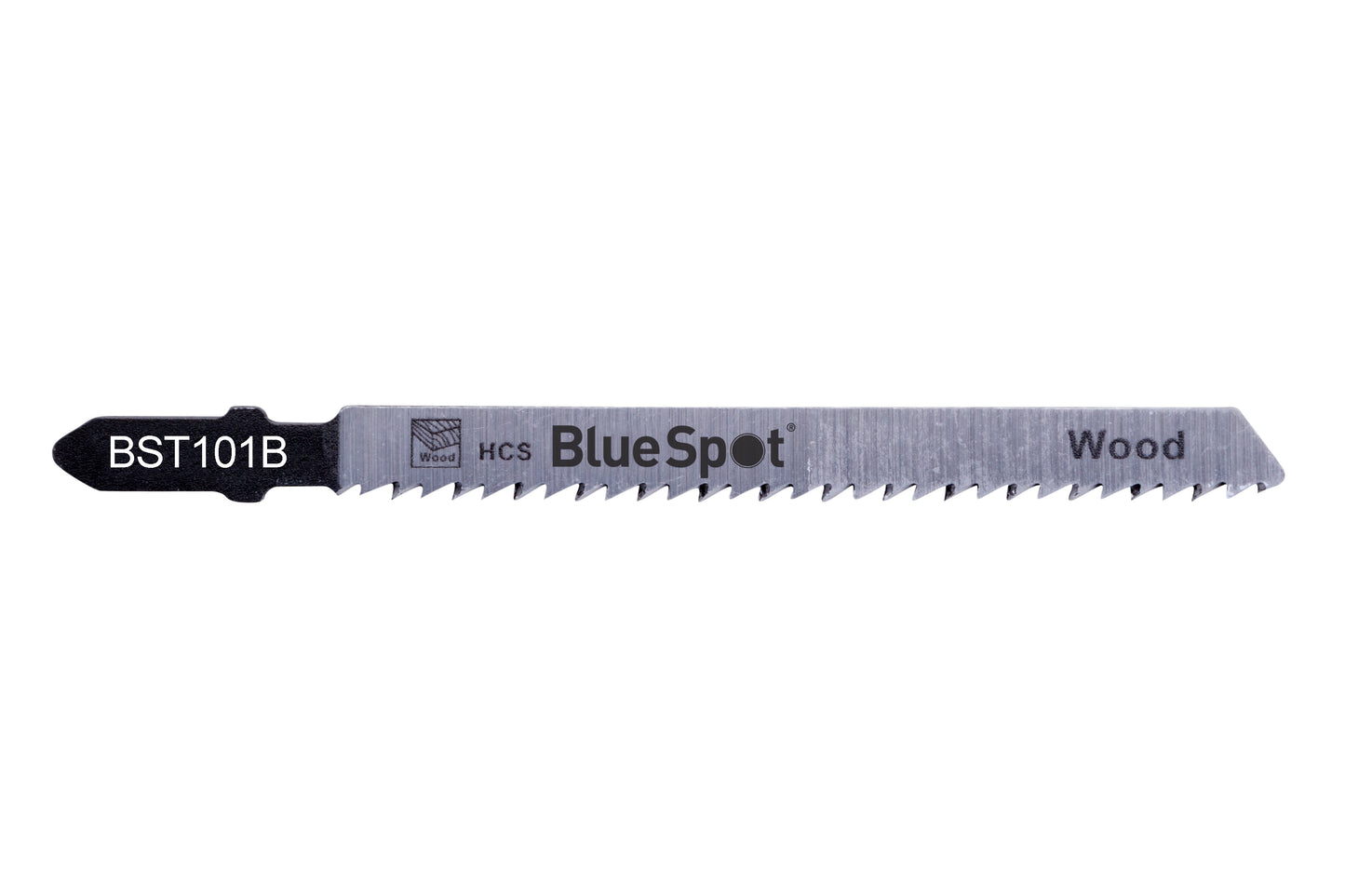 BlueSpot 5 PCE HCS Clean Cut Jigsaw Blades For Wood (10 TPI) 19003