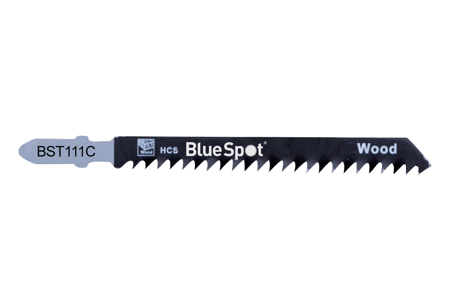 BlueSpot 5 PCE HCS Quick Cut Jigsaw Blades For Wood (8 TPI) 19006