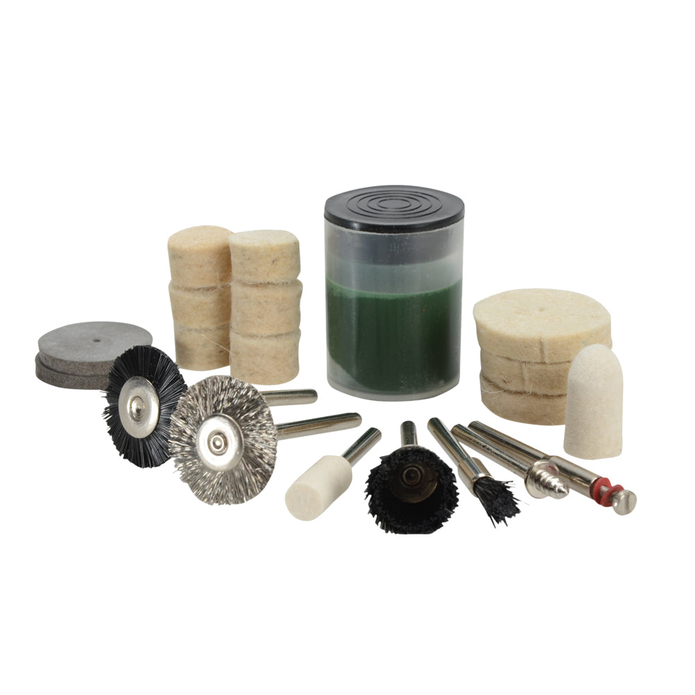 BlueSpot 20 PCE Rotary Tool Cleaning and Polishing Set 19013
