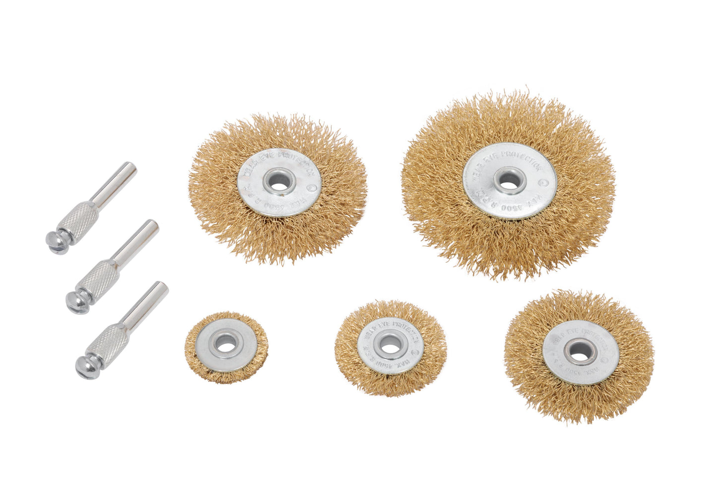 BlueSpot 5 PCE Wire Wheel Set 19212