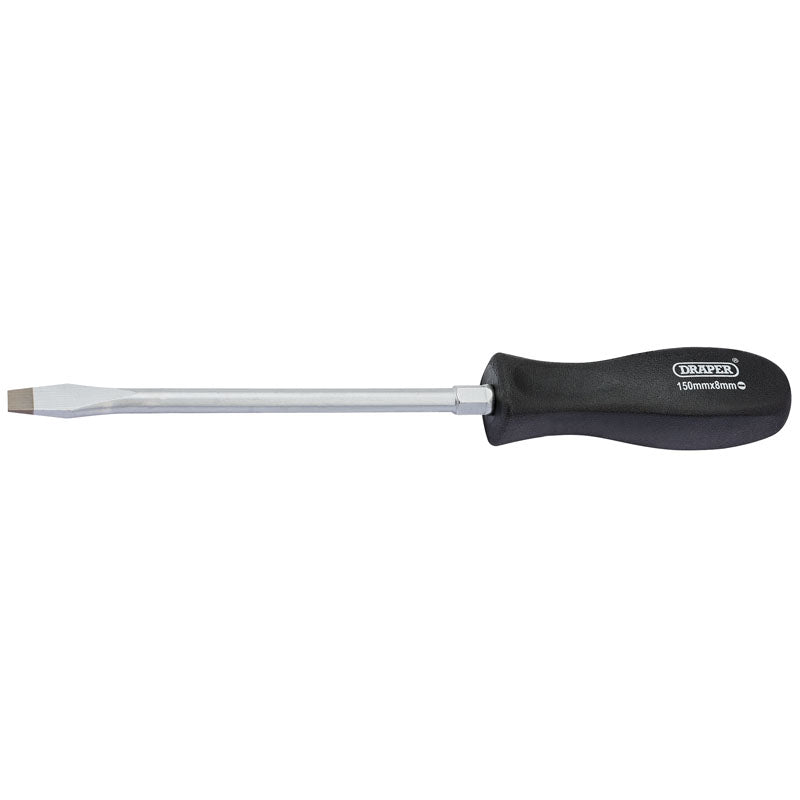 Draper Plain Slot Mechanic's Screwdriver, 8 x 150mm DRA-19530