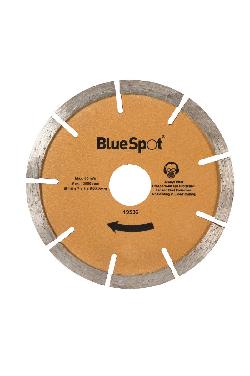 BlueSpot 115mm (4.5") Diamond Mortar Raking Disc 19536