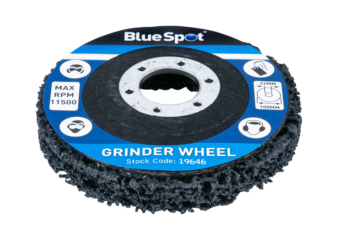 BlueSpot 100mm (4") Rust Remover Grinding Wheel 19646