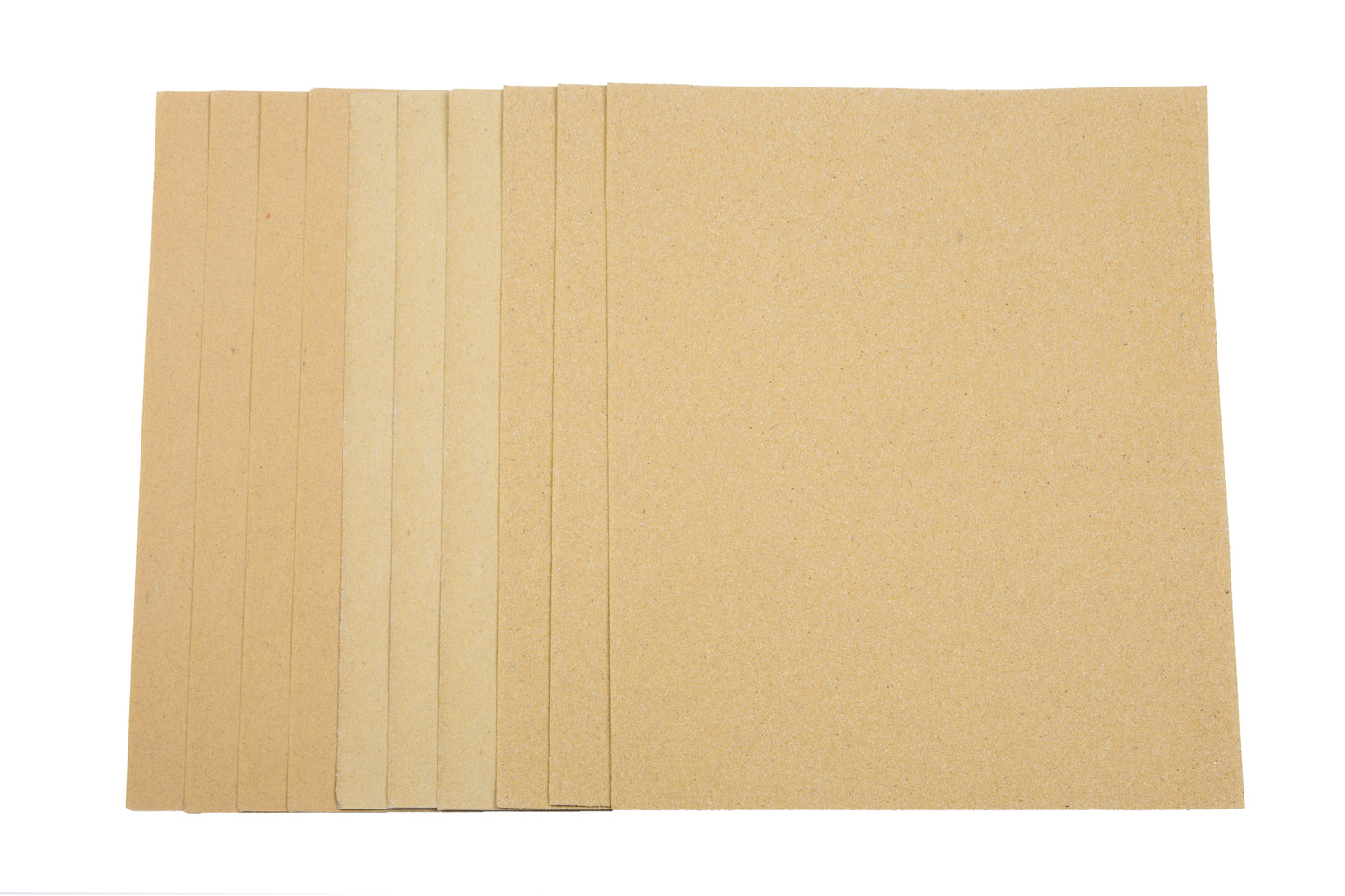 BlueSpot 10 PCE Assorted Sandpaper Sheets 19852