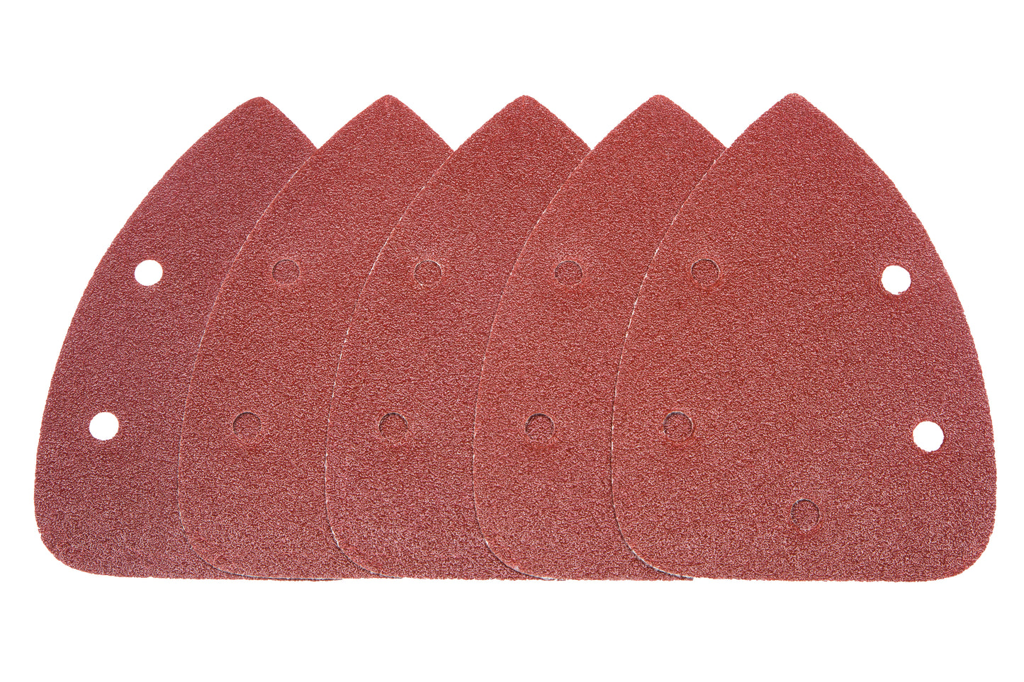 BlueSpot 140mm 5 Pack 60 Grit Detail Sanding Sheets 19863