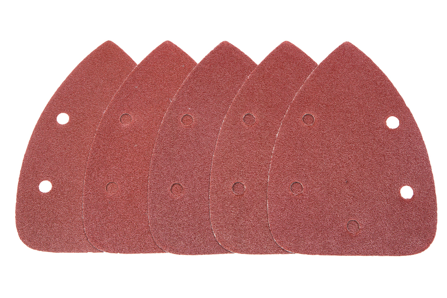 BlueSpot 140mm 5 Pack 80 Grit Detail Sanding Sheets 19864
