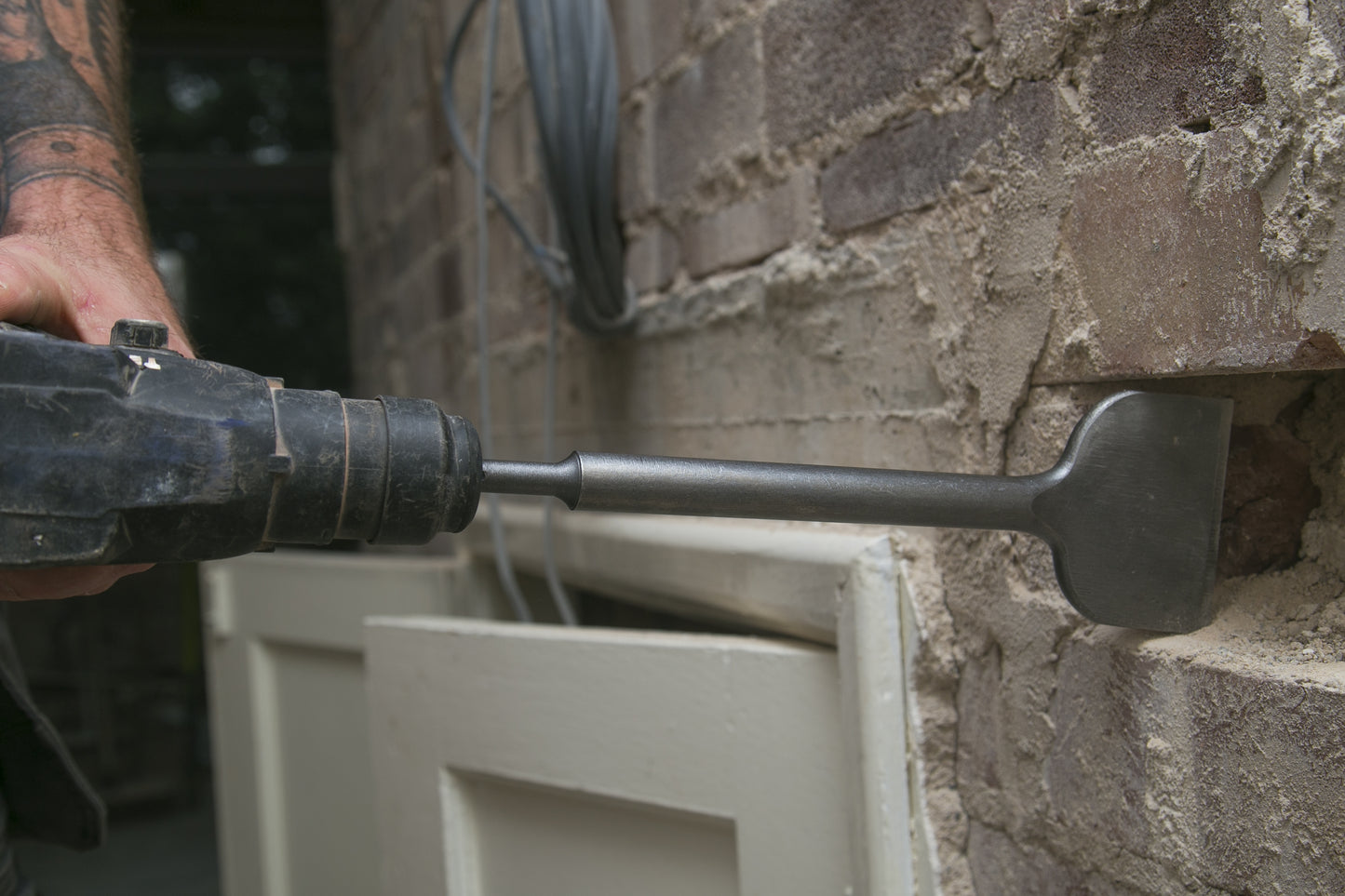 BlueSpot 80mm SDS Plus Cranked Chisel 20016