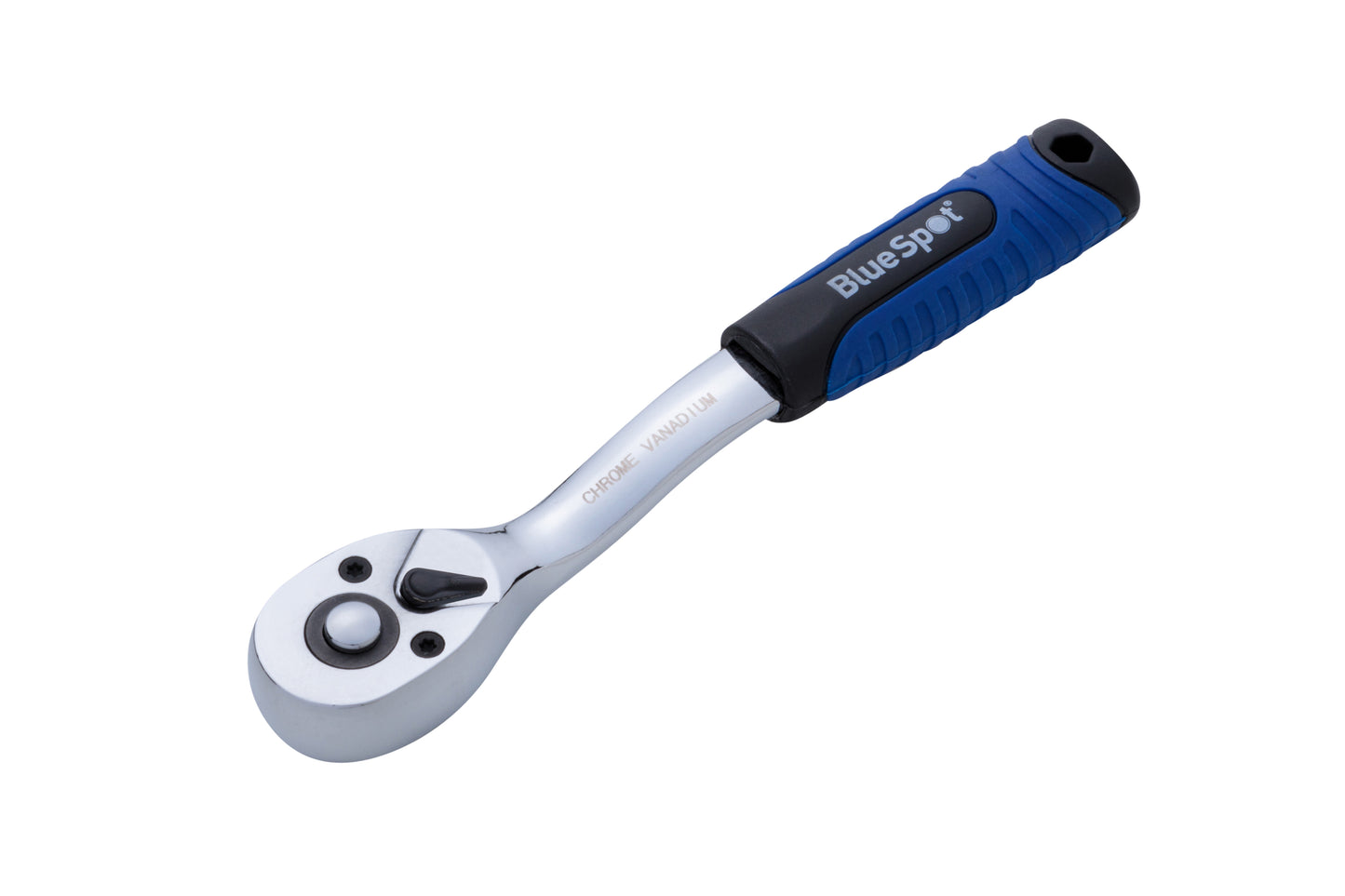 BlueSpot 1/4" Soft Grip Ratchet (72 Teeth) 02010