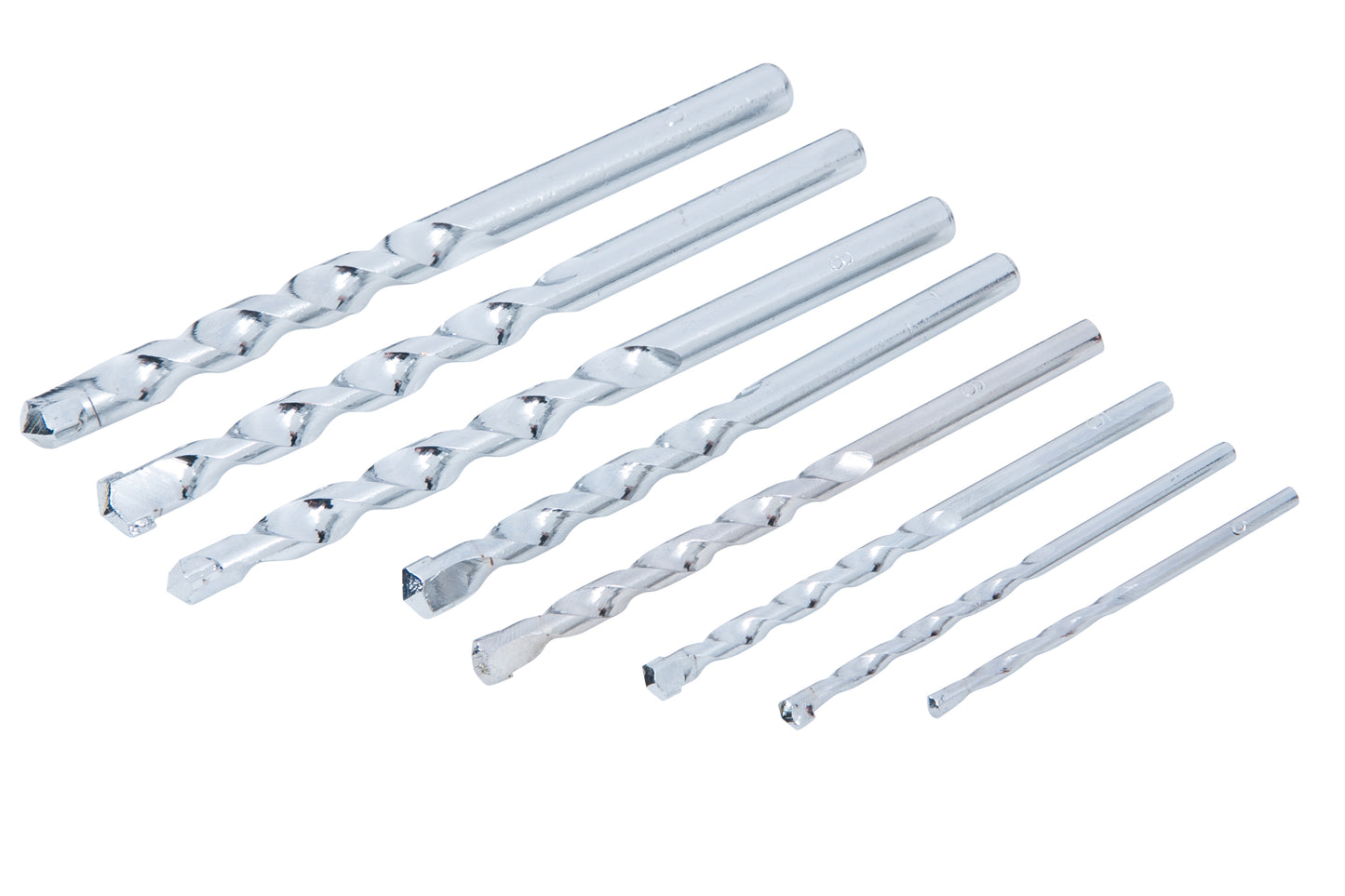 BlueSpot 8 PCE Masonry Drill Bit Set (3-10mm) 20123
