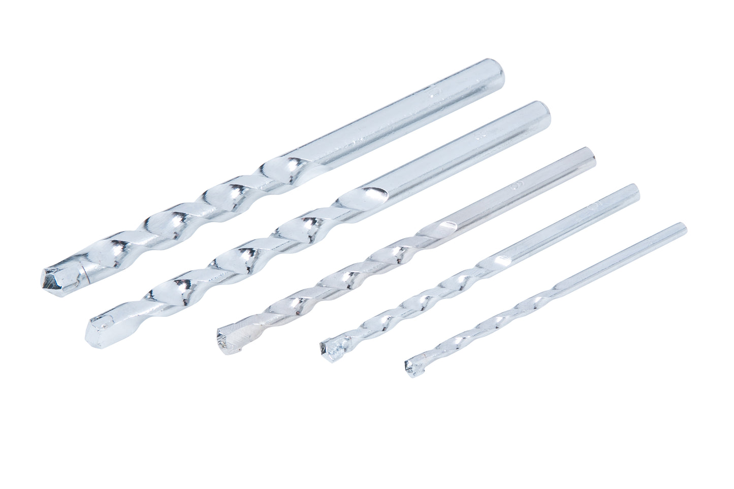 BlueSpot 5 PCE Masonry Drill Bit Set (4-10mm) 20149