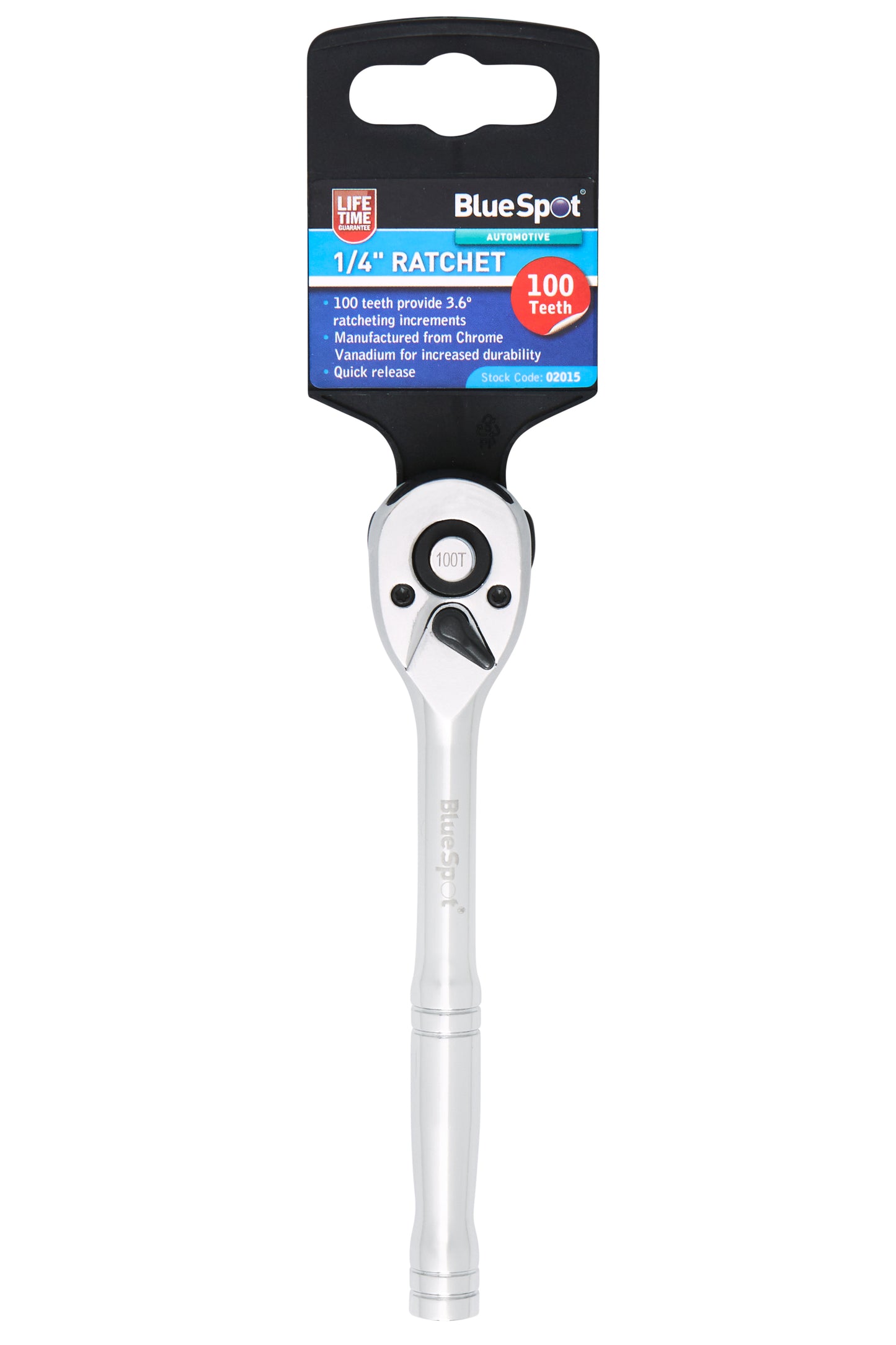 BlueSpot 1/4" Ratchet (100 Teeth) 02015