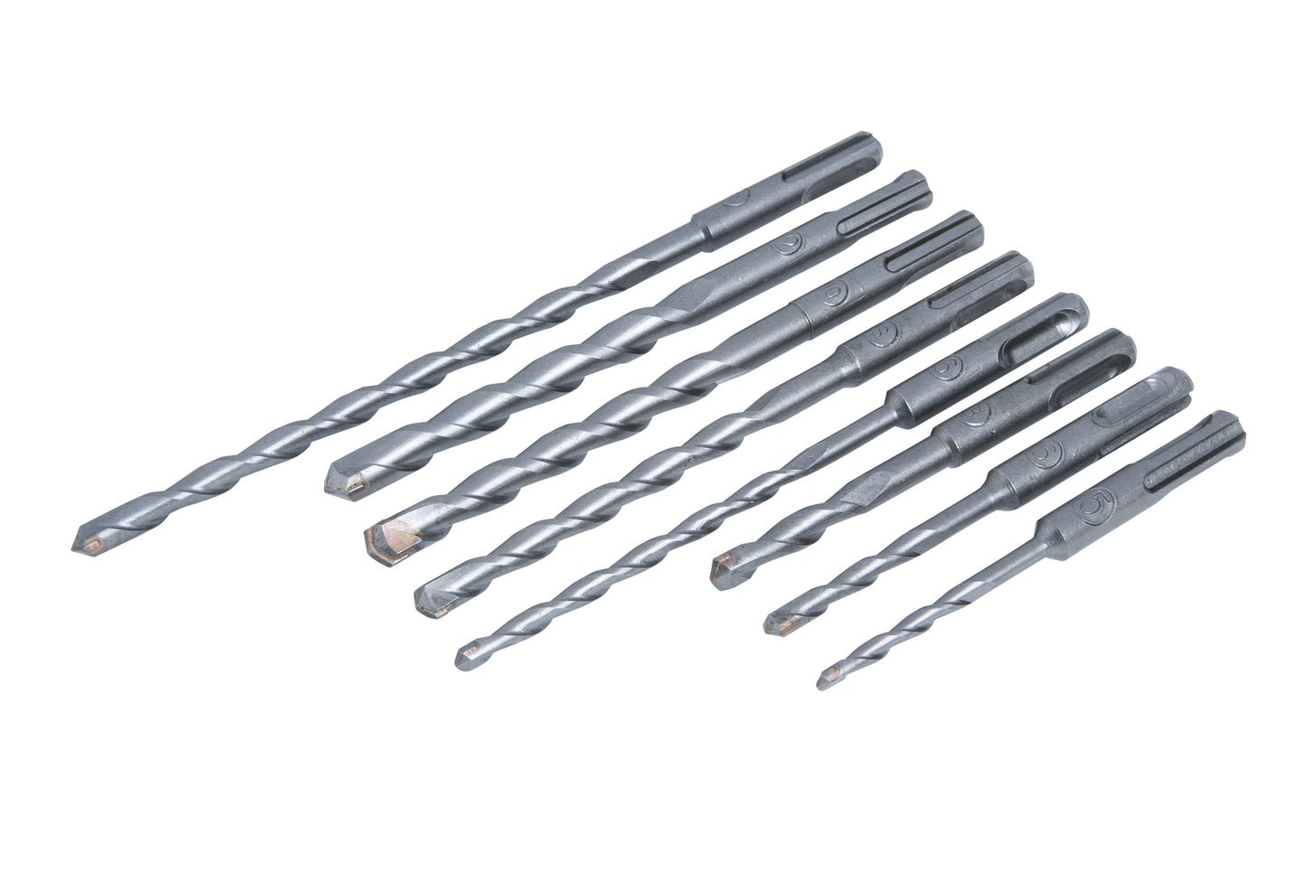 BlueSpot 8 PCE SDS Plus Drill Bit Set (5-12mm) 20168
