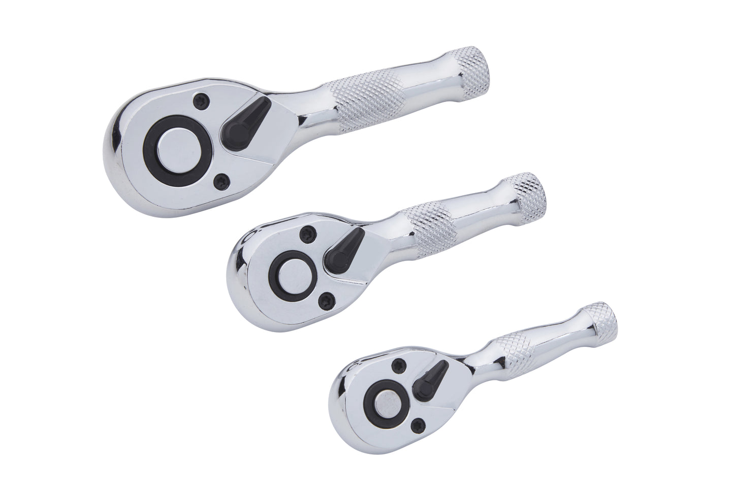 BlueSpot 3 PCE Stubby Ratchet Set In EVA Foam (1/4", 3/8", 1/2") 02024