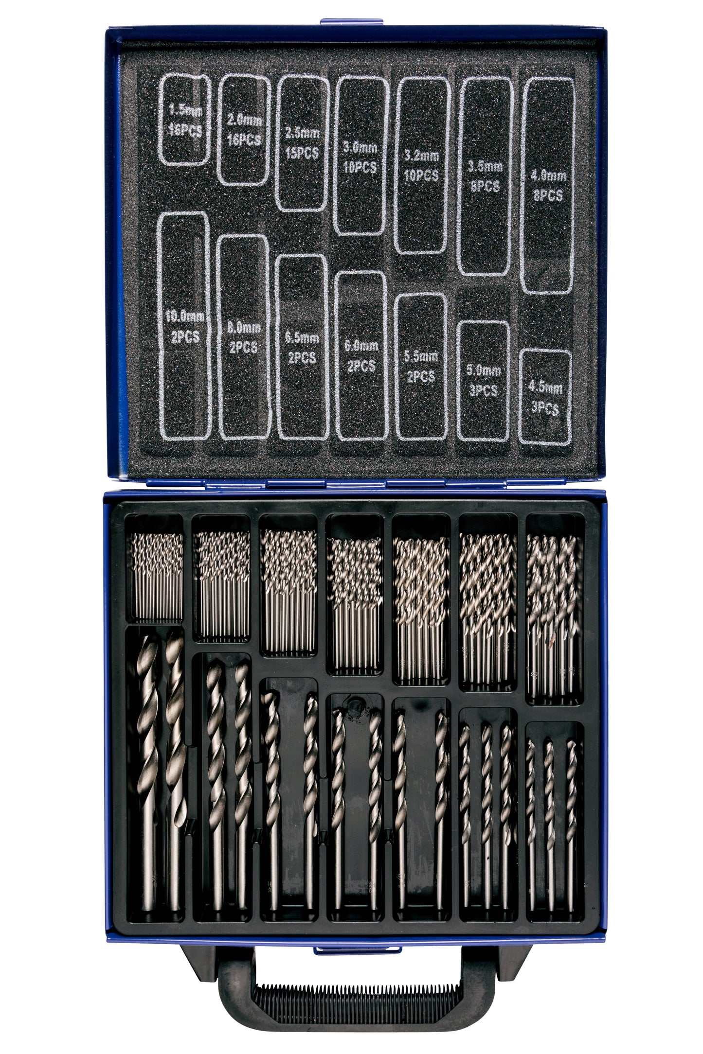 BlueSpot 99 PCE Metric HSS Drill Set (1.5-10mm) 20348