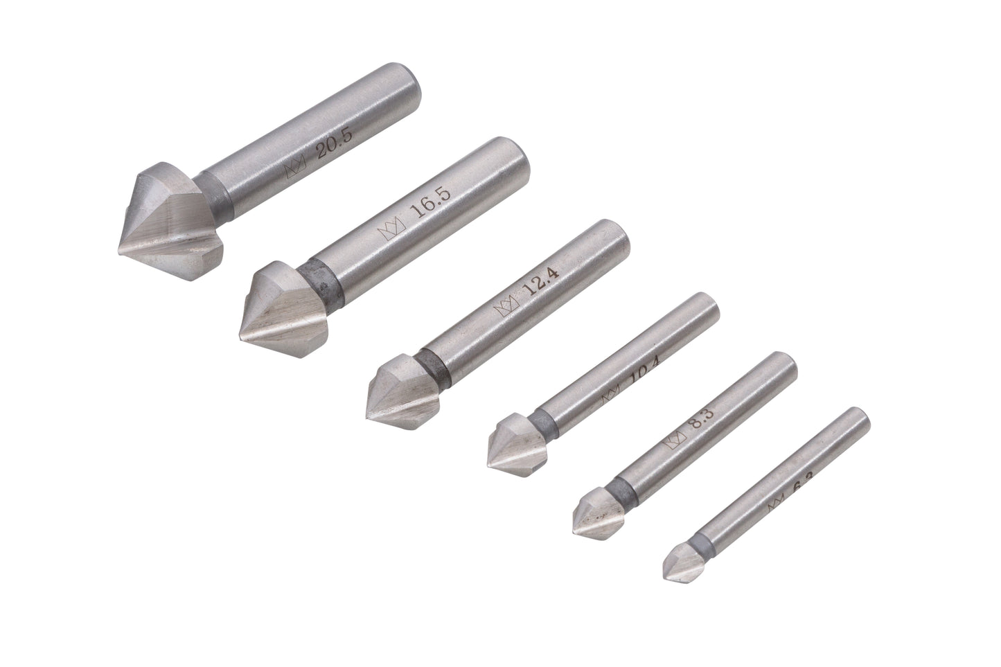 BlueSpot 6 PCE HSS Countersink Set (6.3-20.5mm) 20513