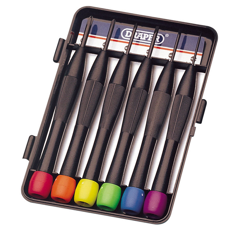 Draper Precision Screwdriver Set (6 Piece) DRA-20644