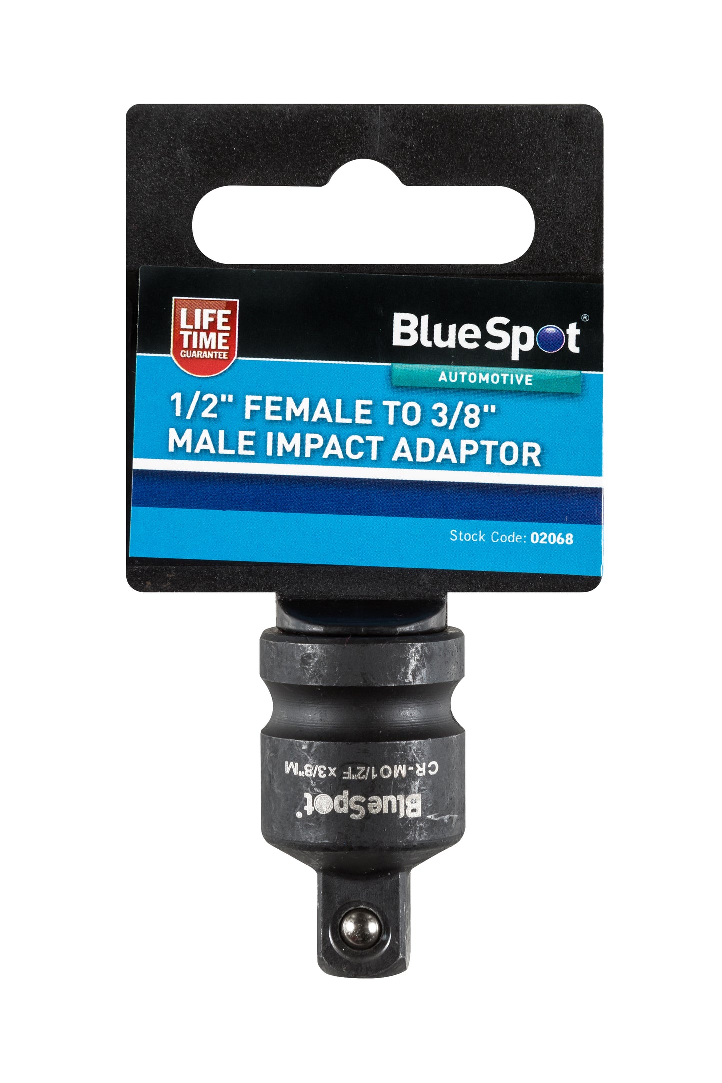 BlueSpot 1/2" Female To 3/8" Male Impact Adaptor 02068