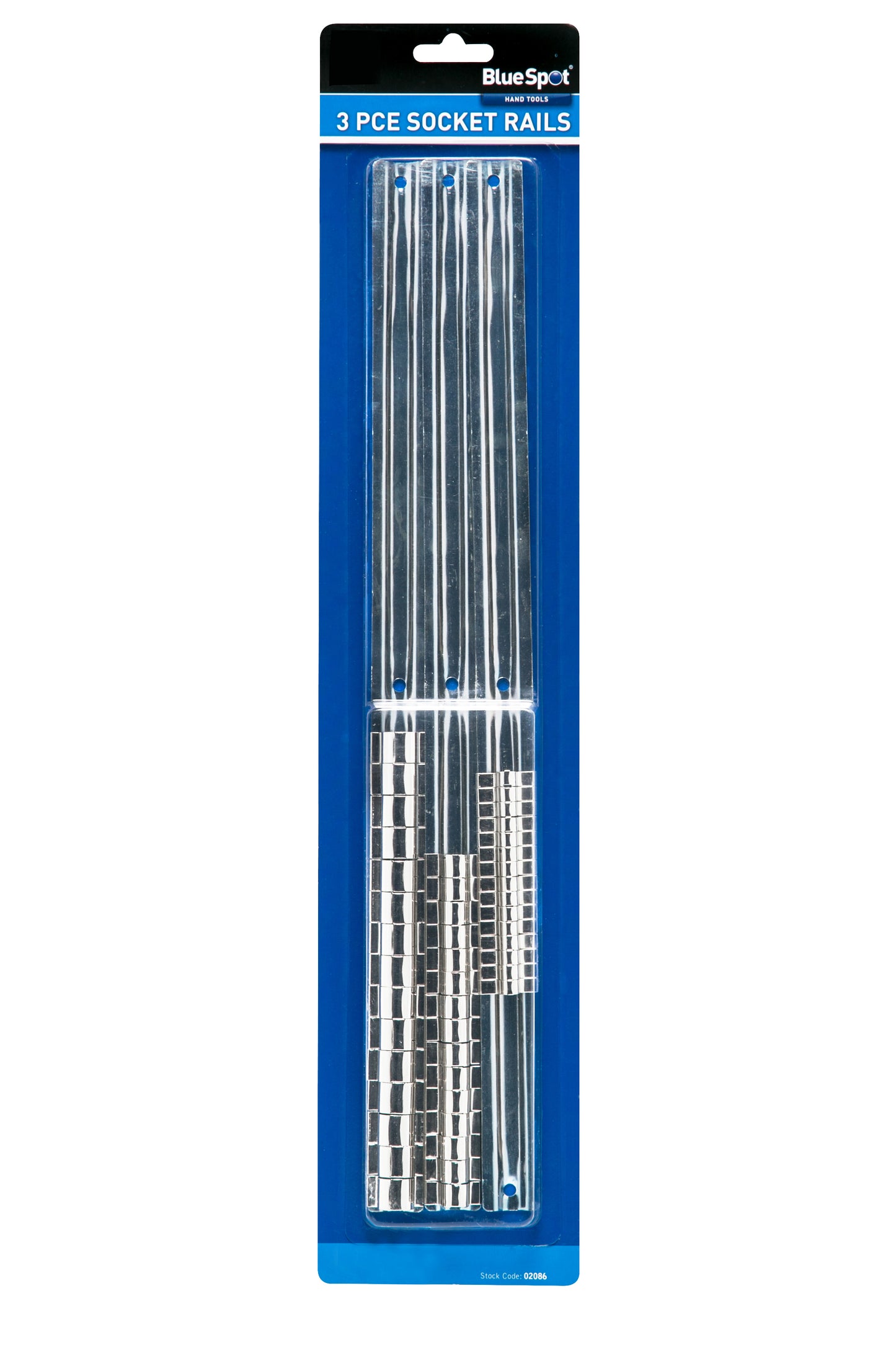 BlueSpot 3 PCE Socket Rails 02086