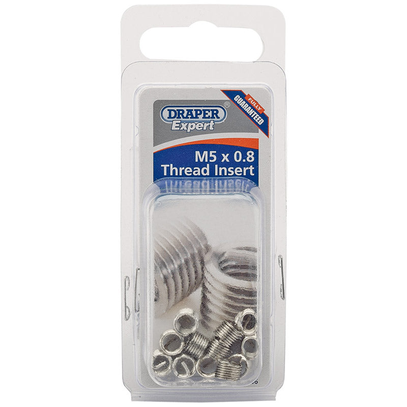 Draper Metric Thread Insert Refill, M5 x 0.8 (Pack of 12) DRA-21706