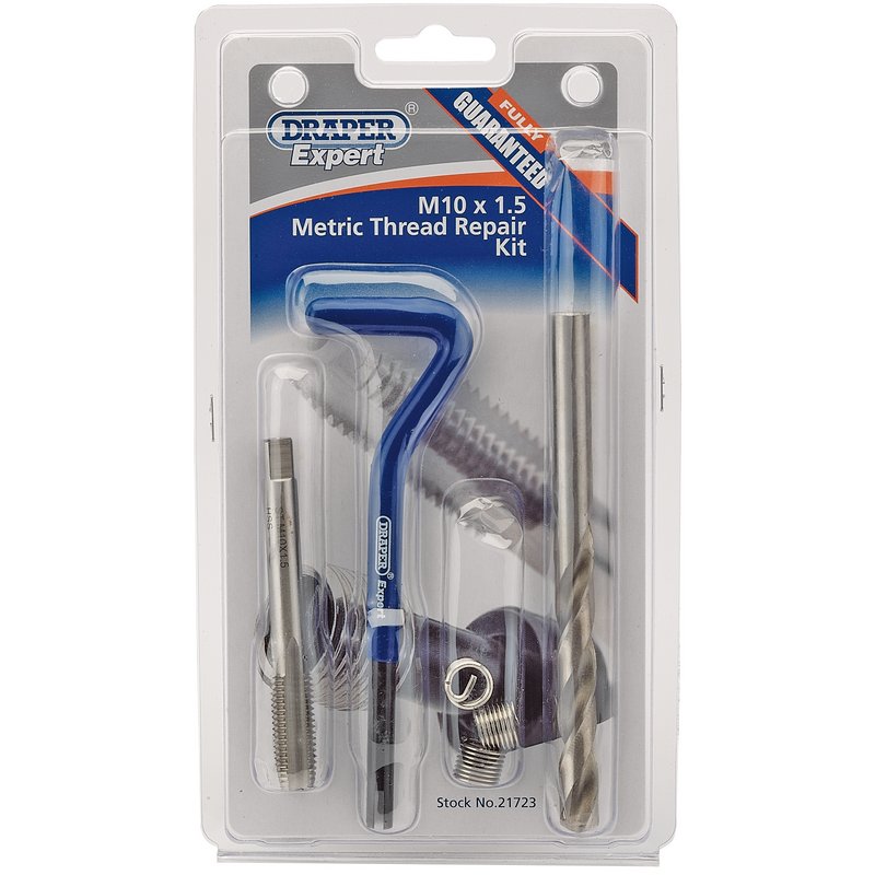 Draper Metric Thread Repair Kit, M10 x 1.5 DRA-21723