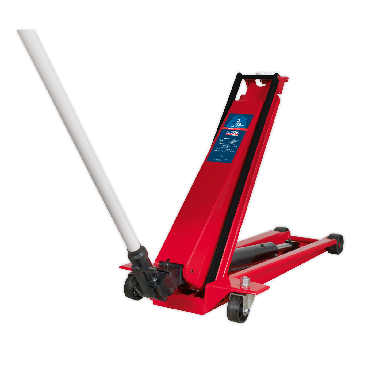 Sealey 2tonne High Lift Low Entry Trolley Jack 2200HL