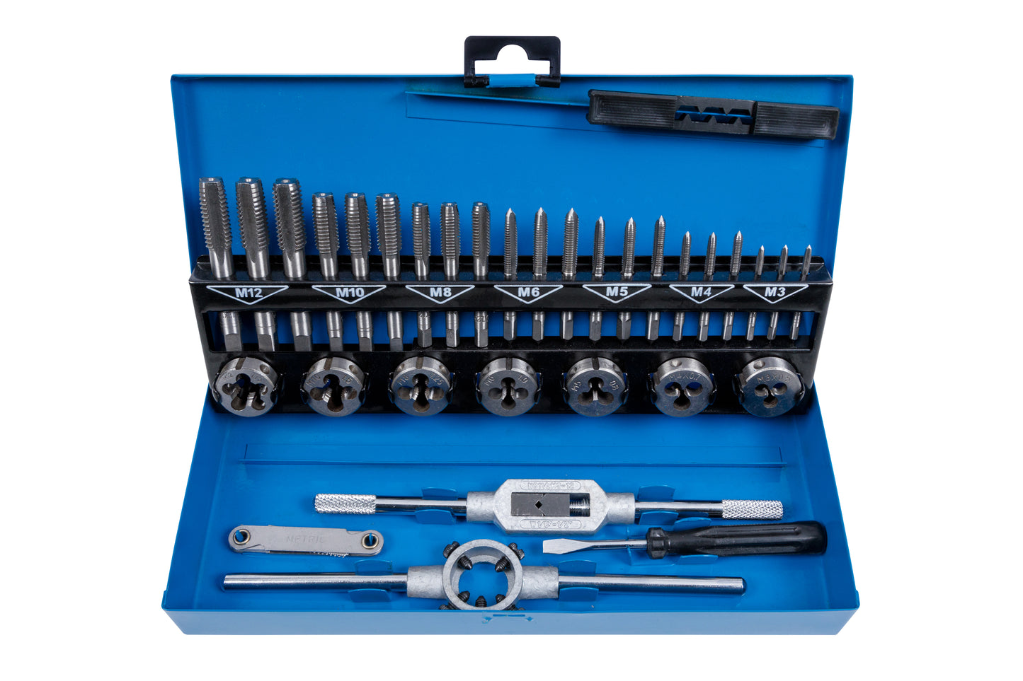 BlueSpot 32 PCE Metric Tap and Die Set (M3-M12) 22301
