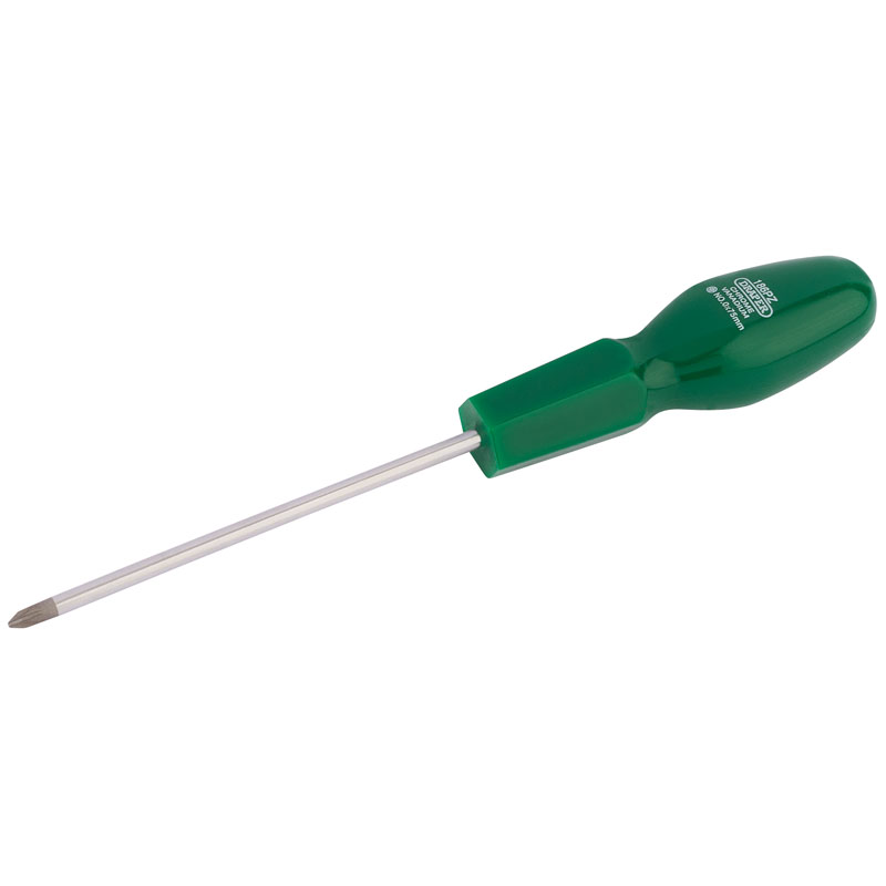 Draper PZ Type Cabinet Pattern Screwdriver, No.0 x 75mm (Sold Loose) DRA-22356