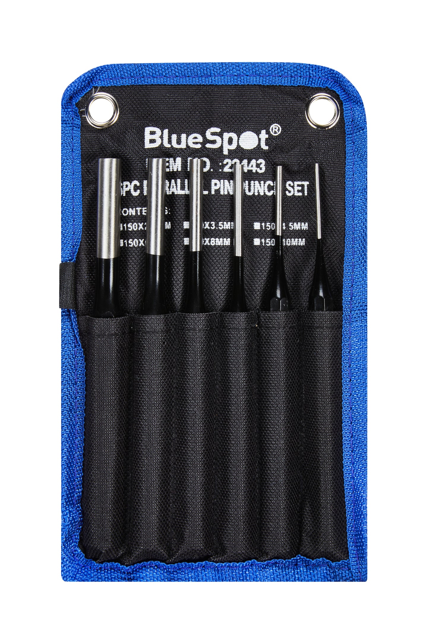 BlueSpot 6 PCE Parallel Pin Punch 22443