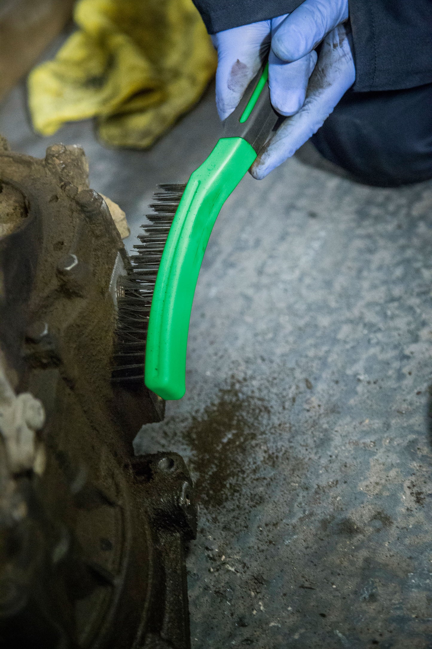 BlueSpot Soft Grip Wire Brush 22507