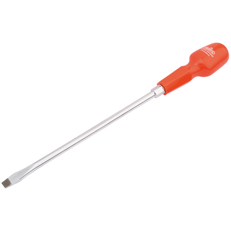 Draper Plain Slot Long Pattern Cabinet Pattern Screwdriver, 9.5 x 250mm DRA-22631
