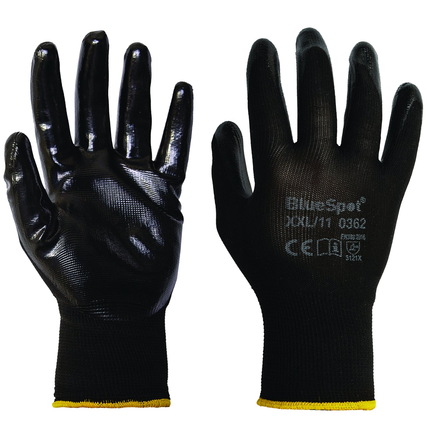 BlueSpot Nitrile Grip Gloves (XXL) 23014
