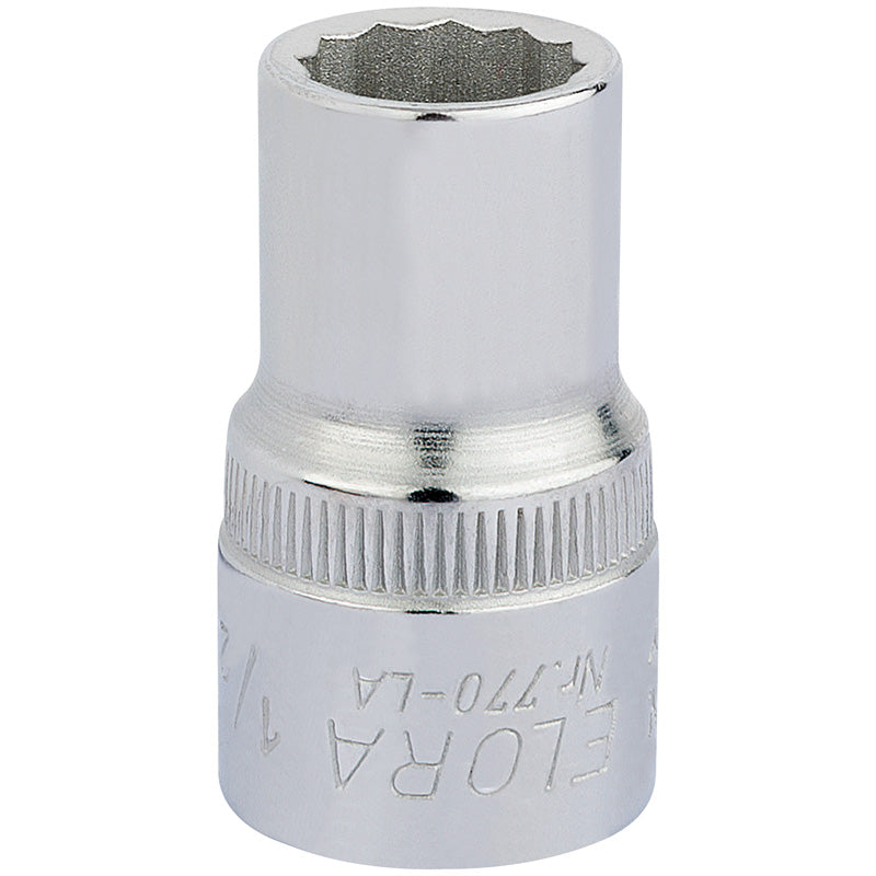 Elora Bi-Hexagon Socket, 1/2" Sq. Dr., 1/2" DRA-24351