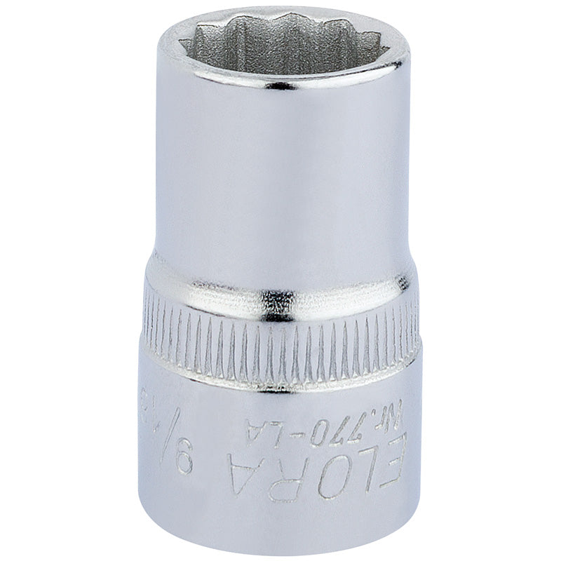 Elora Bi-Hexagon Socket, 1/2" Sq. Dr., 9/16" DRA-24369