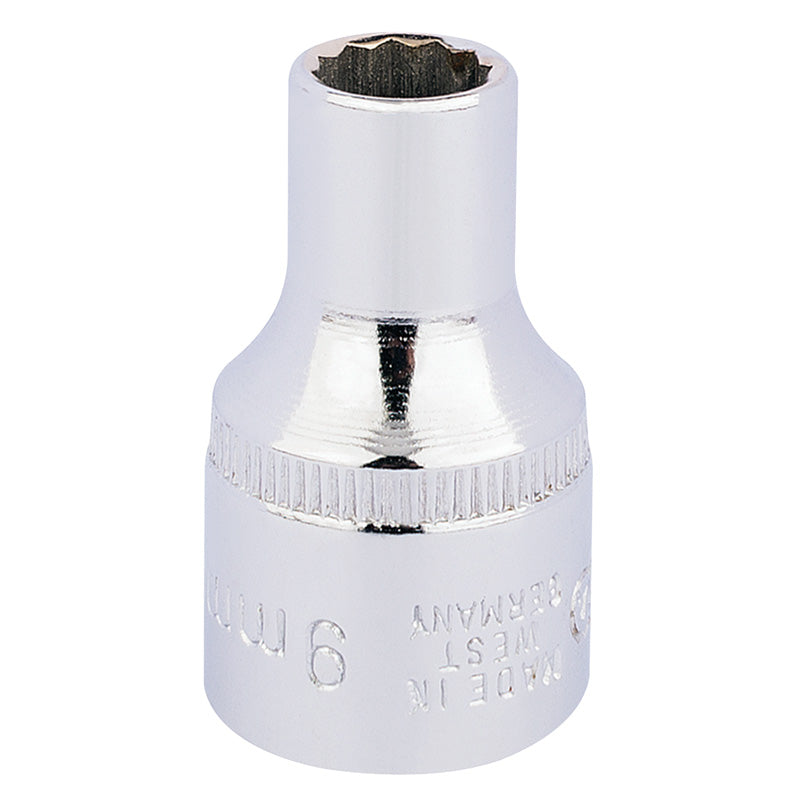 Elora Bi-Hexagon Socket, 1/2" Sq. Dr., 9mm DRA-24541