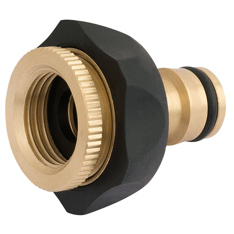 Draper Brass and Rubber Tap Connector, 1/2 - 3/4" DRA-24646
