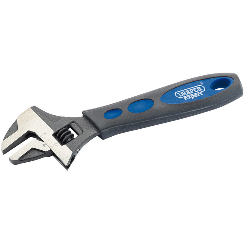 Draper Soft Grip Crescent-Type Adjustable Wrench, 150mm DRA-24893
