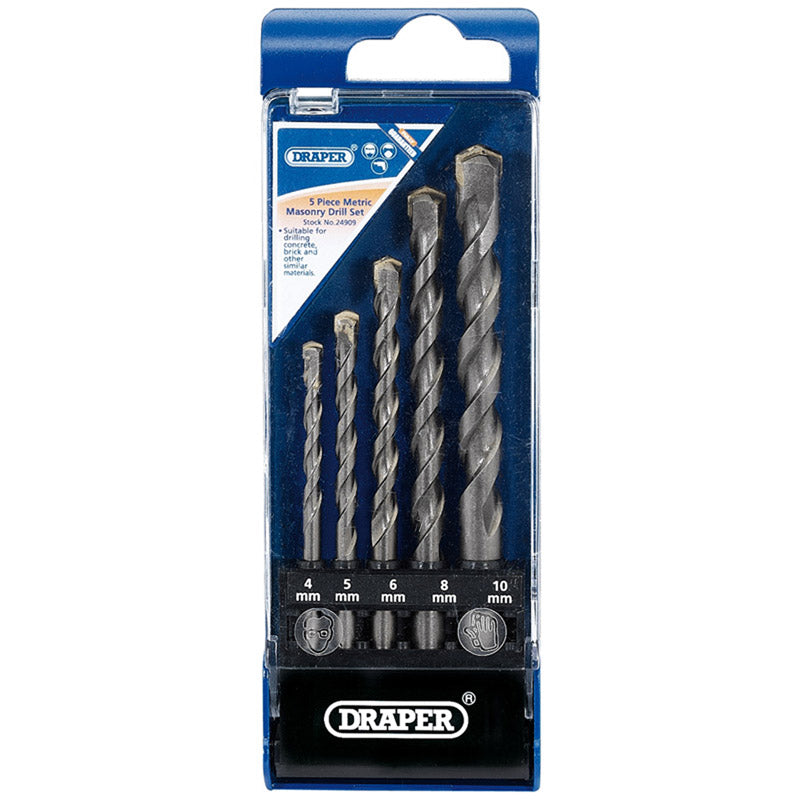 Draper Metric Masonry Drill Set (5 Piece) DRA-24909