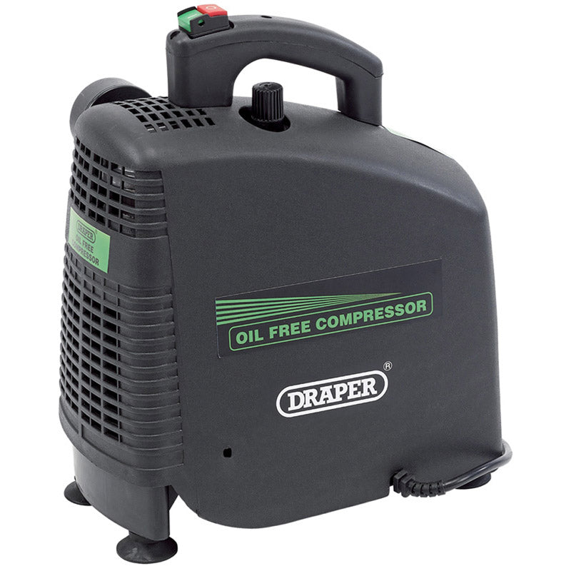 Draper Oil-Free Air Compressor, 1.1kW DRA-24973