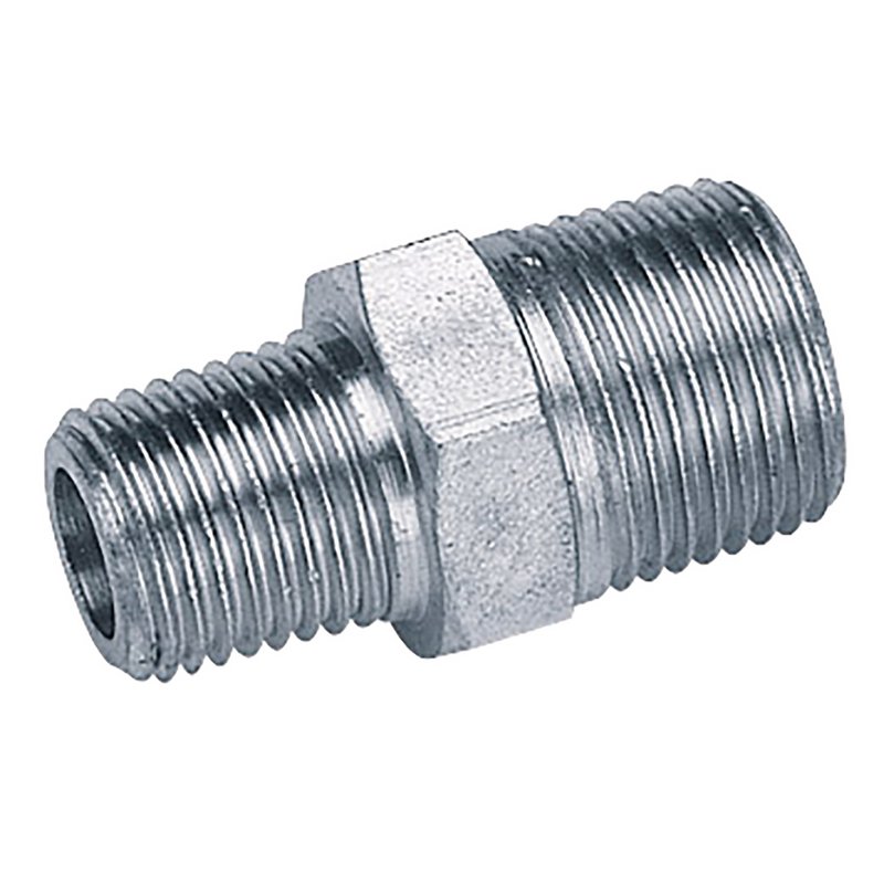 Draper 3/8" Male to 1/4" BSP Male Taper Reducing Union (Sold Loose) DRA-25826