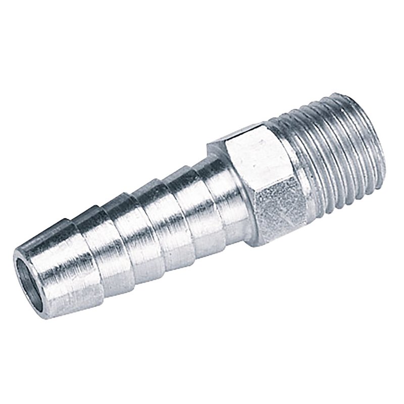 Draper 1/4" Taper 3/8" Bore PCL Male Screw Tailpieces (5 Piece) DRA-25843