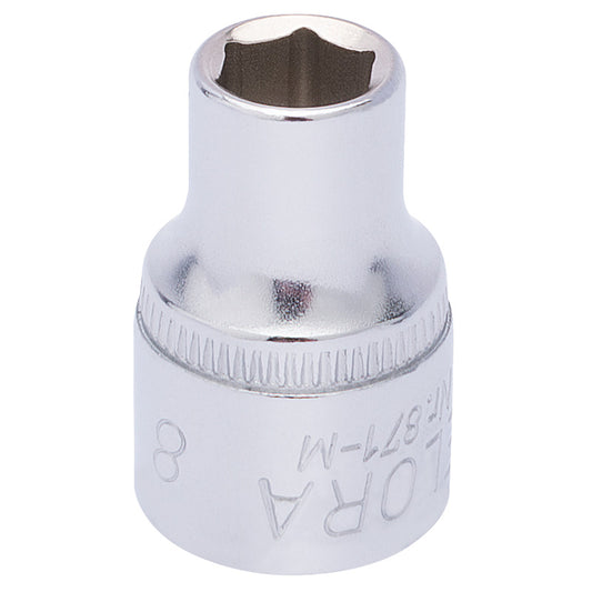 Elora Hexagon Socket, 3/8" Sq. Dr., 8mm DRA-25846