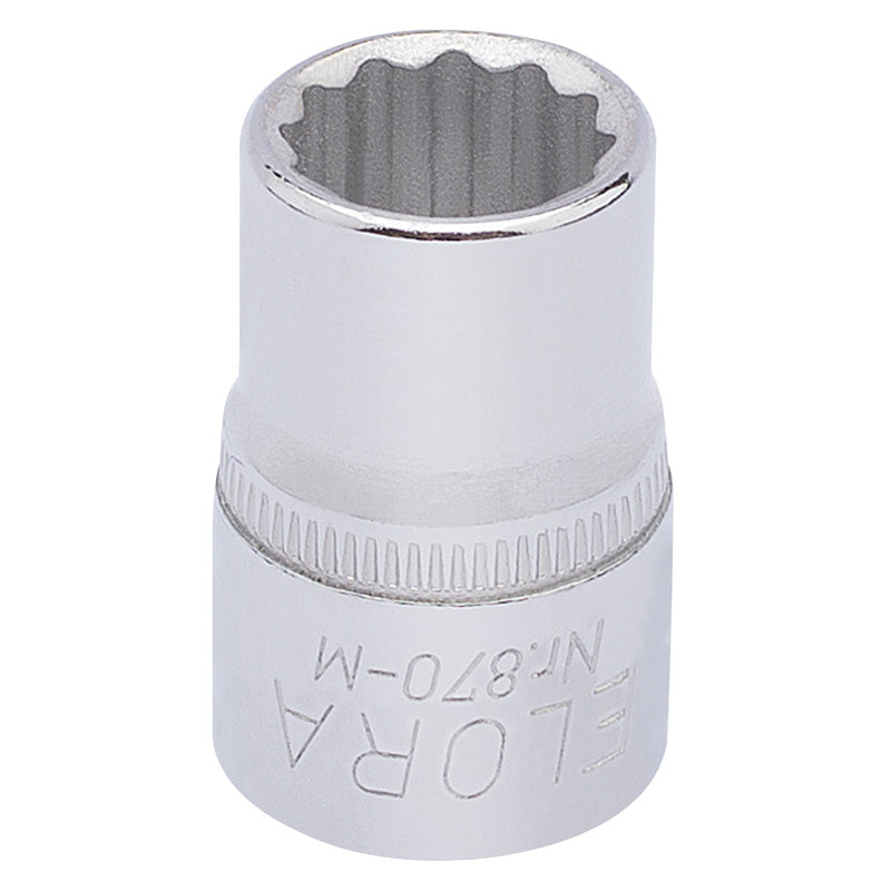 Elora Bi-Hexagon Socket, 3/8" Sq. Dr., 11mm DRA-25870