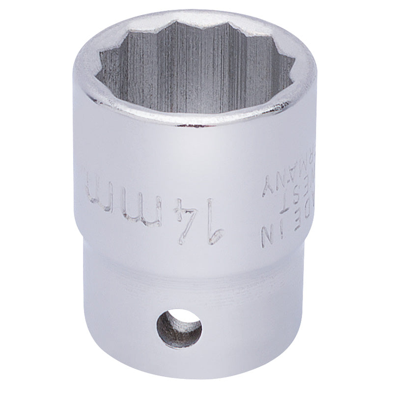 Elora Bi-Hexagon Socket, 3/8" Sq. Dr., 14mm DRA-25903