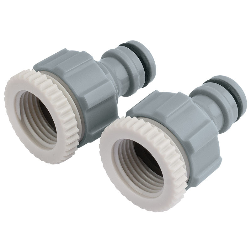 Draper Tap Connectors, 1/2" and 3/4" (Pack of 2) DRA-25907