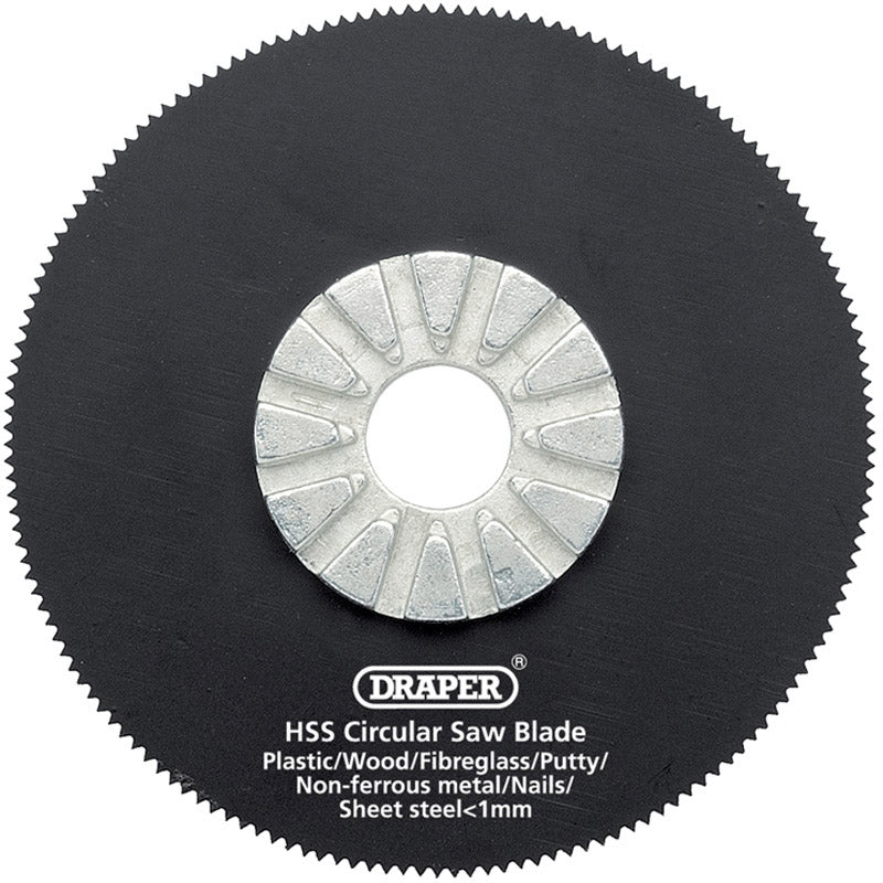 Draper HSS Circular Saw Blade, 63mm Diameter, 18tpi DRA-26073