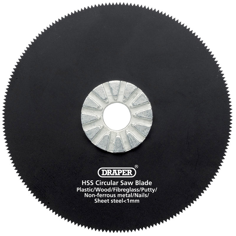 Draper HSS Circular Saw Blade, 88mm Diameter, 18tpi DRA-26074